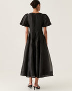 Aje Nova Pleated Midi Dress