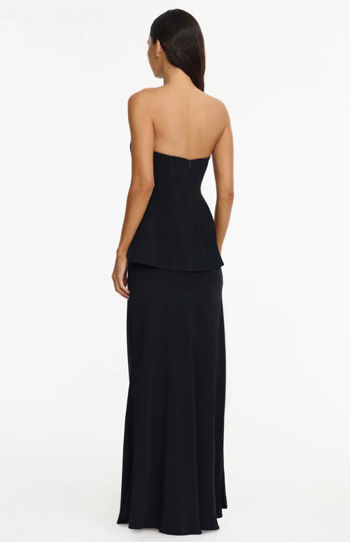 Acler Bankfeild Maxi Dress Black