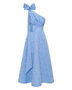 Rachel Gilbert Emiliano Dress Malea Blue Midi
