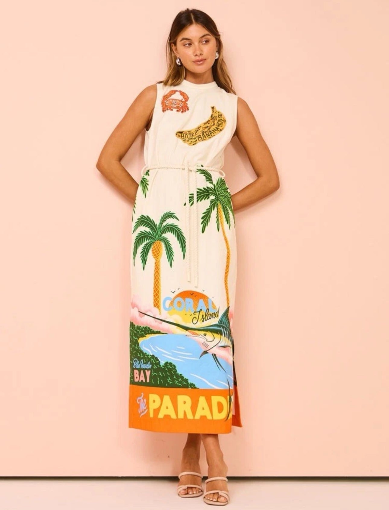 Alemais Samaki Midi Dress