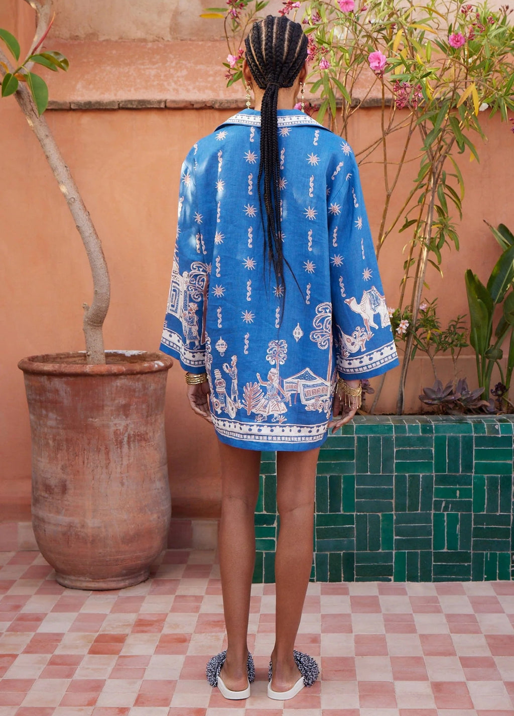 Alemais Acacia Long Sleece Mini Dress