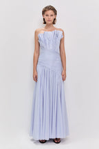 Aje Aquiline Gown French Blue