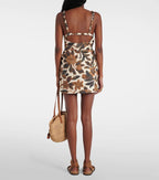 Sir The Label Primrose Ruched Mini Dress