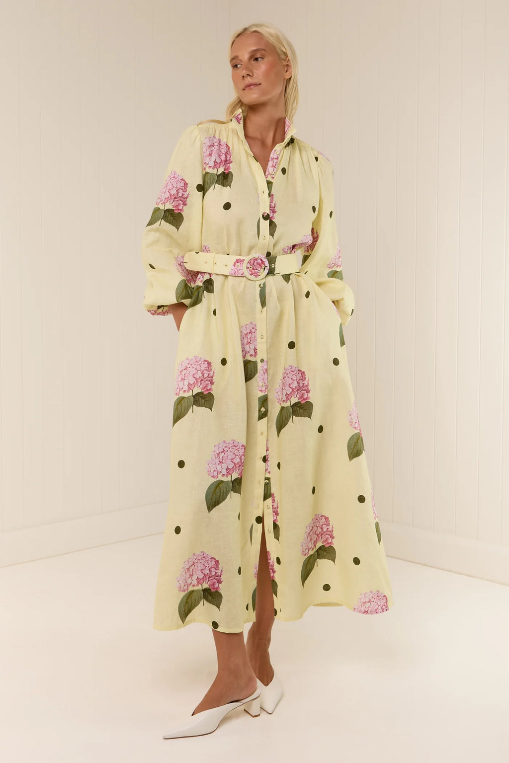 Palm Noosa Noddy Midi Dress Portofino Polka Dot