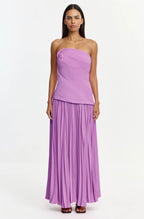 Acler Harden Maxi Dress Zinnia Pink
