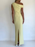By Nicola Sophia Maxi Dress Pastel Lemon