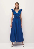 Morrison Zeta Midi Dress Cobalt