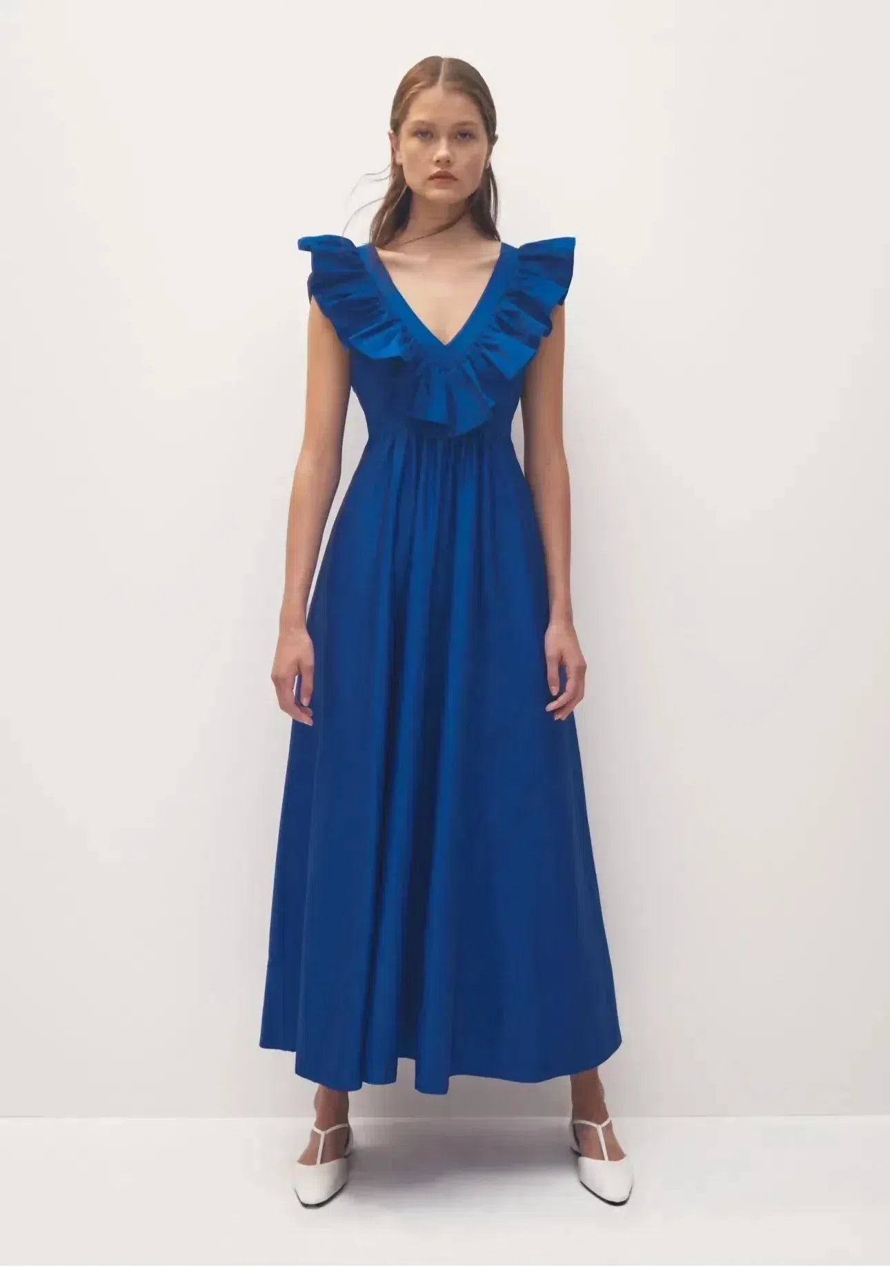 Morrison Zeta Midi Dress Cobalt