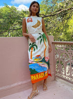 Alemais Samaki Midi Dress