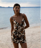 Sir The Label Primrose Ruched Mini Dress