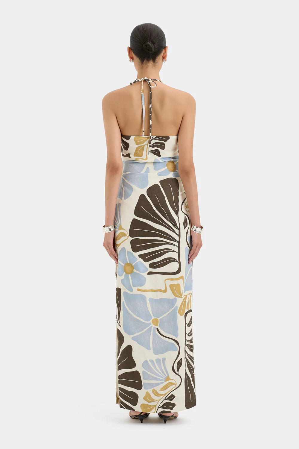 Sir The Label Lola Pleated Midi Dress
