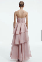 Aje Clover Gown Fawn Pink