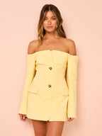 Sir The Label Sandrine Tailored Mini Dress