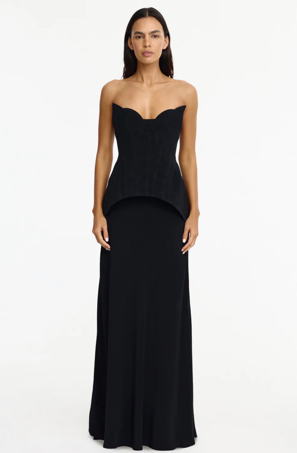 Acler Bankfeild Maxi Dress Blaxk