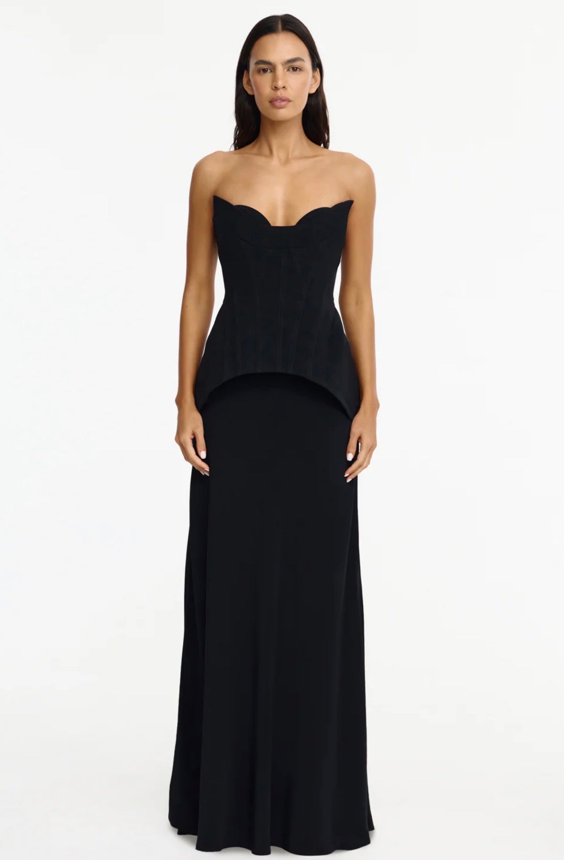 Acler Bankfeild Maxi Dress Blaxk