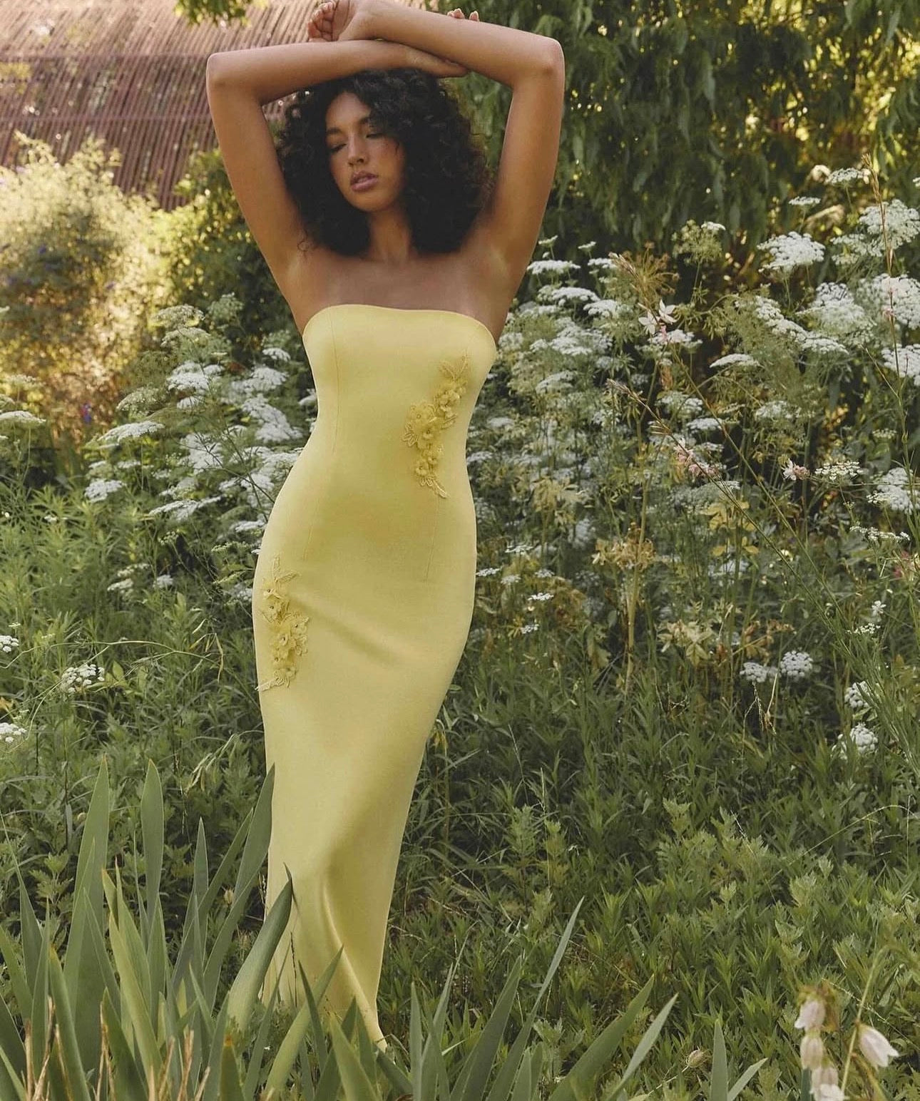 Elliatt Evee Strapless Maxi Dress