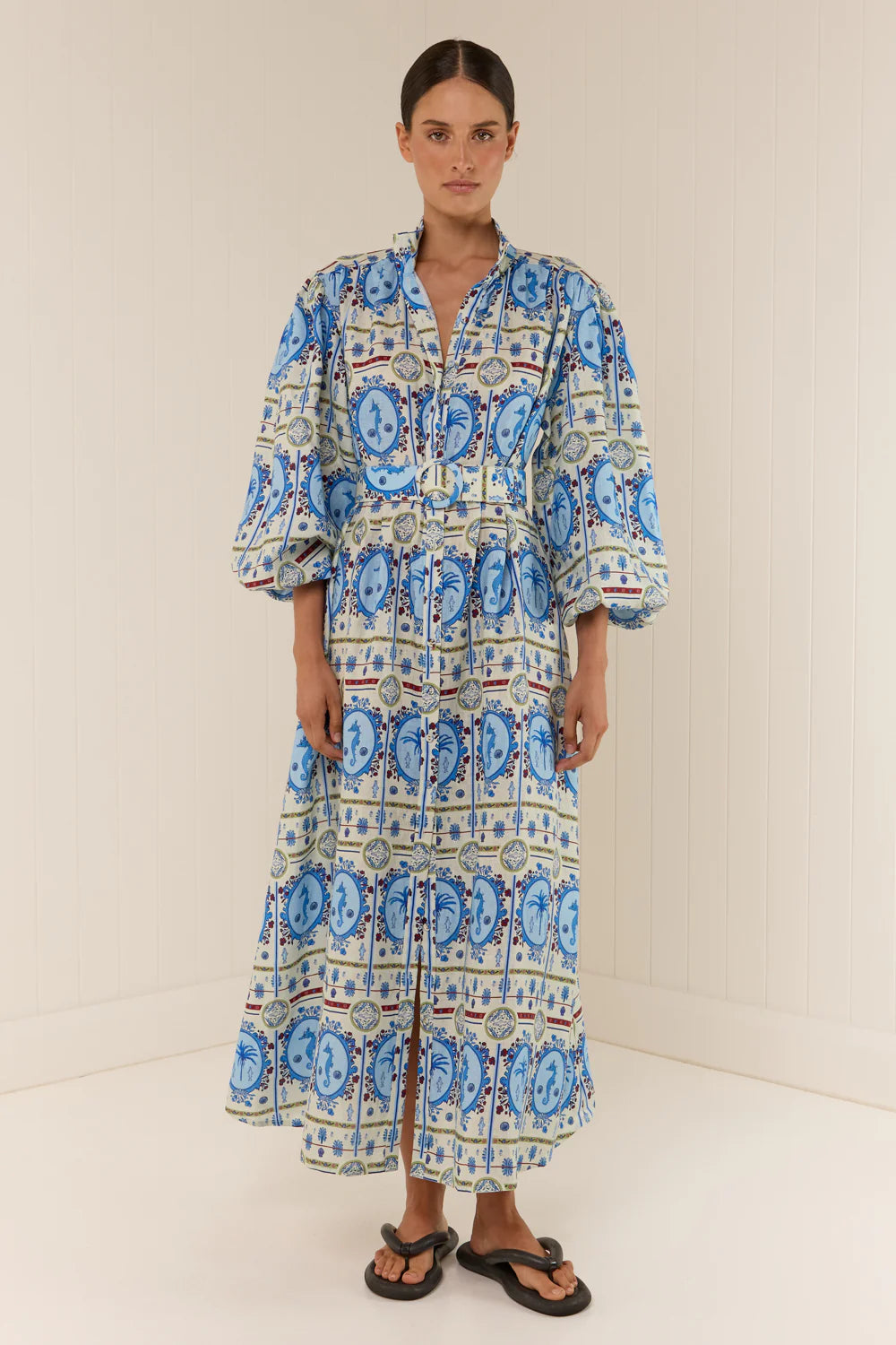 Palm Noosa Noddy Dress Lagoona Tile
