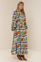 Palm Noosa Tessie Dress Vintage Botanical