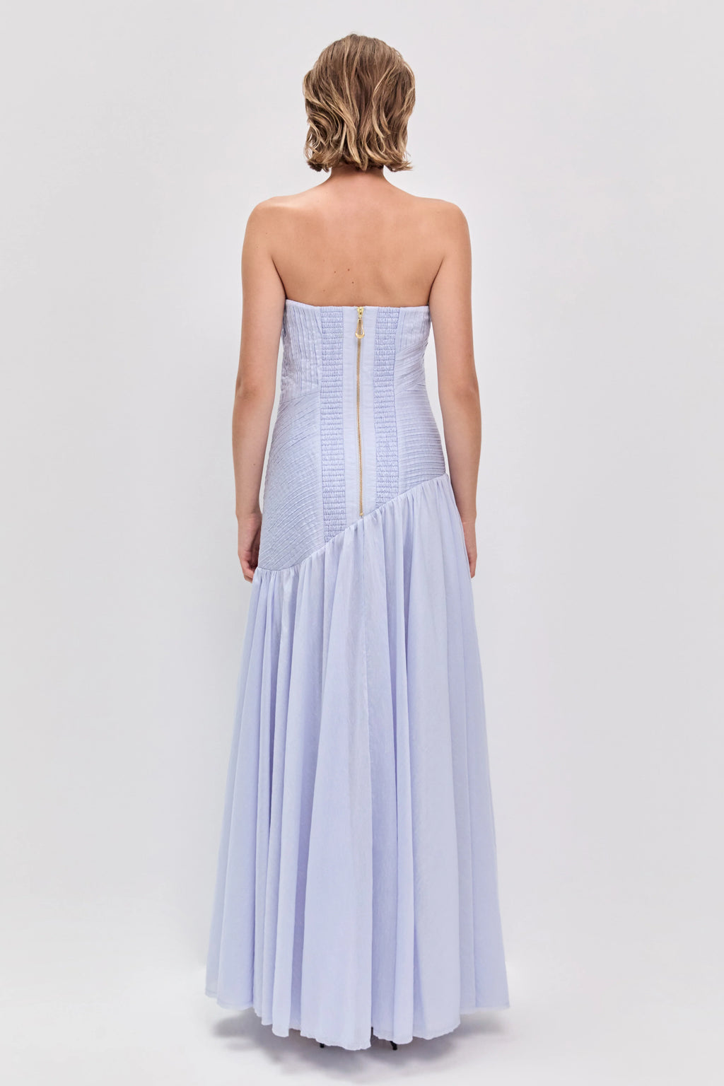 Aje Aquiline Gown French Blue