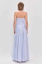 Aje Aquiline Gown French Blue