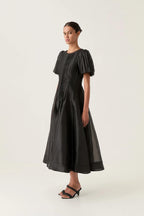 Aje Nova Pleated Midi Dress