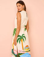 Alemais Samaki Midi Dress