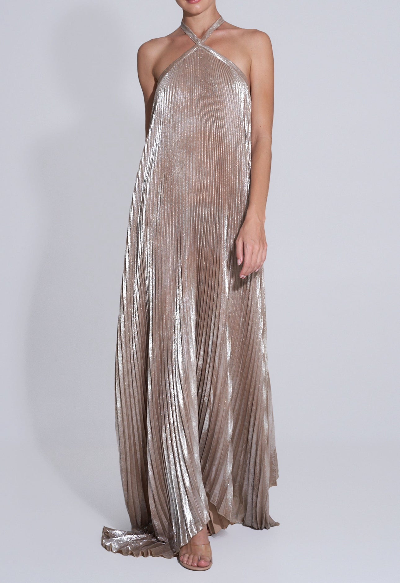L’idée Desse Gown Desert Shimmer
