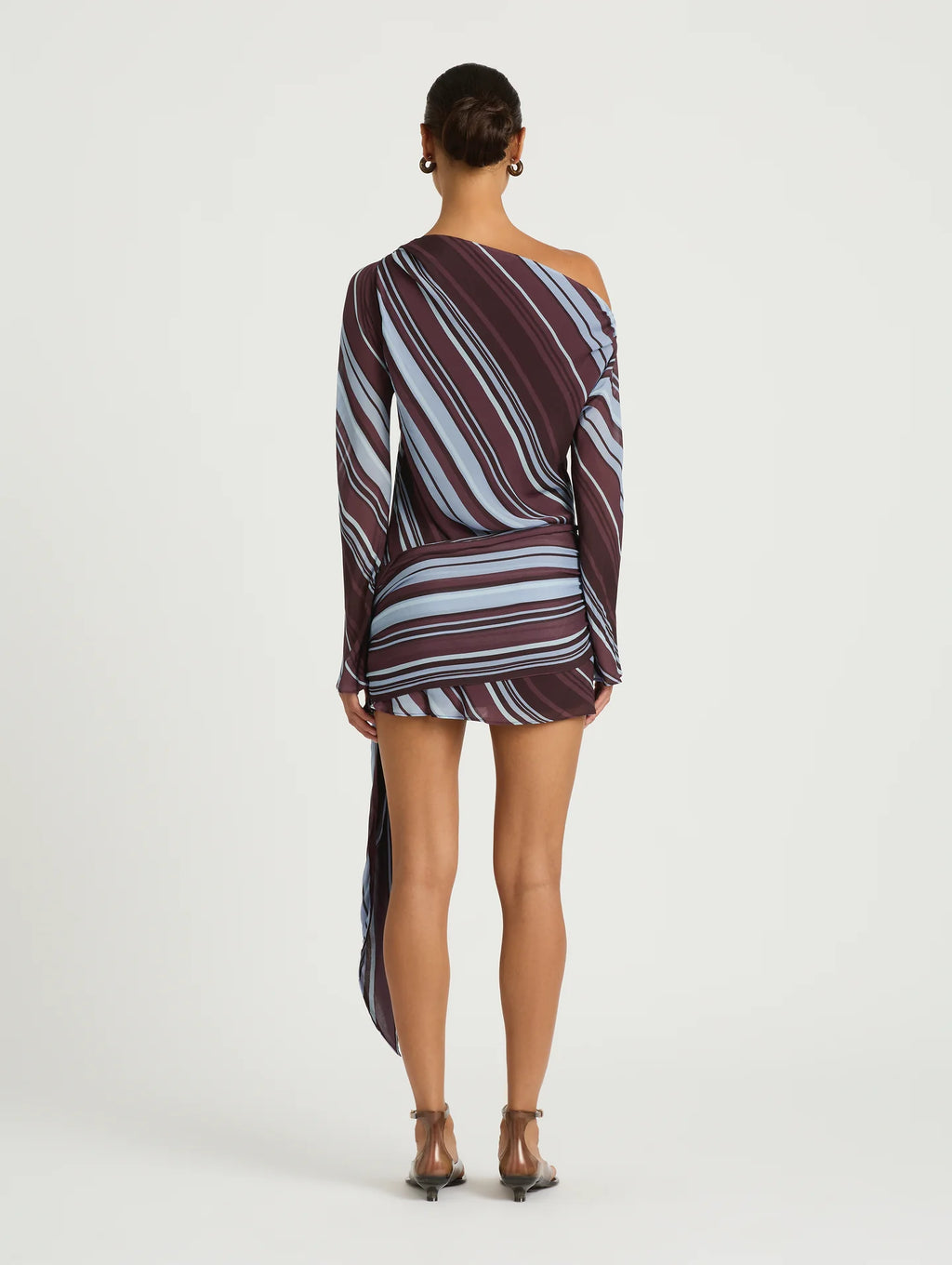 Benni Elise Mini Dress Midnight Stripe