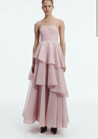 Aje Clover Gown Fawn Pink