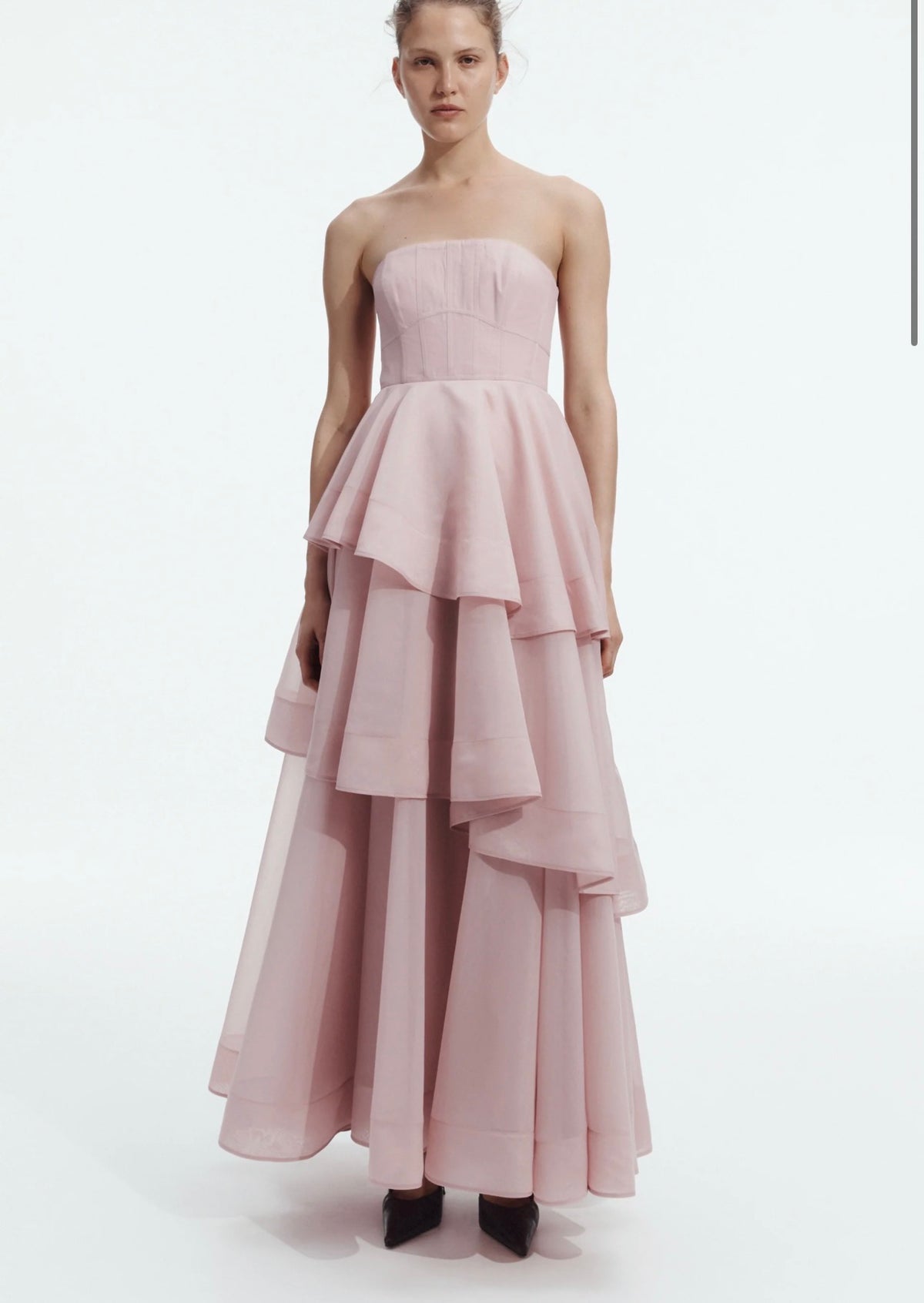 Aje Clover Gown Fawn Pink