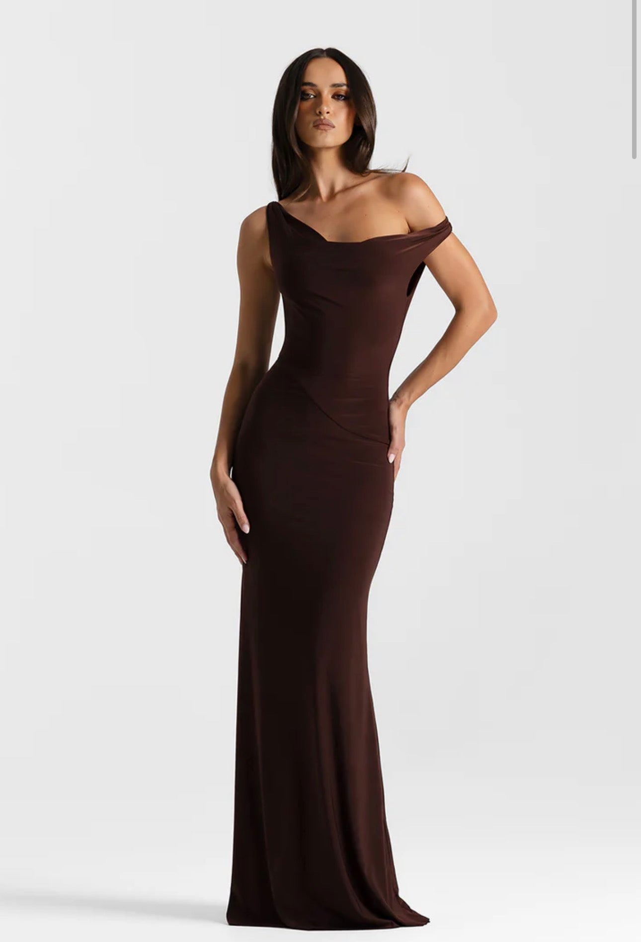 Natalie Rolt Bettina Gown Espresso