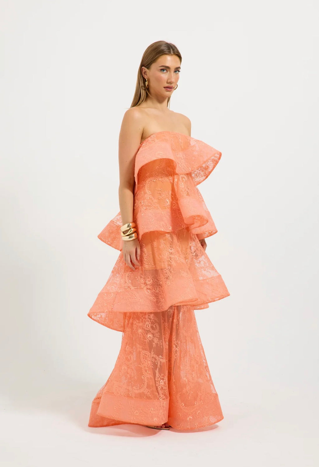 Pasduchas Ophelia Lace Maxi Dress