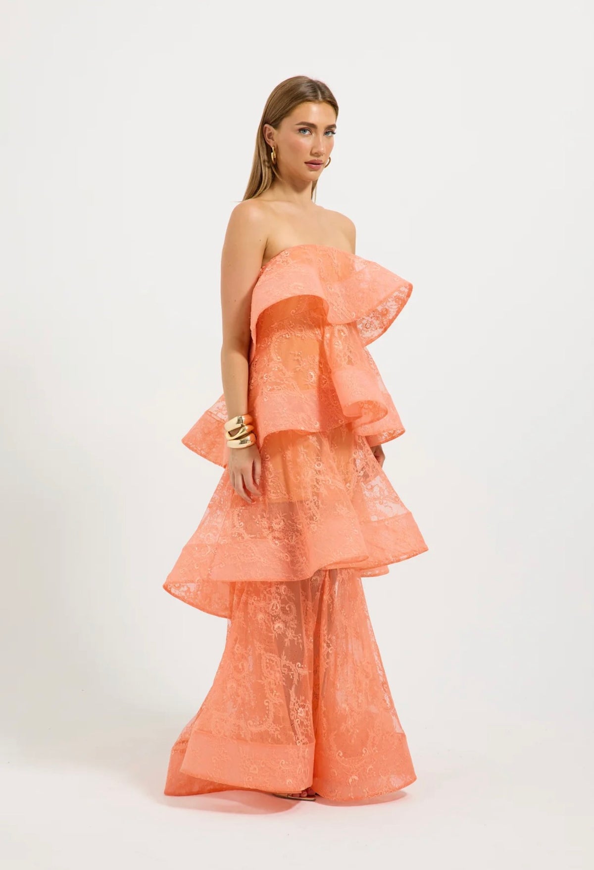 Pasduchas Ophelia Lace Maxi Dress