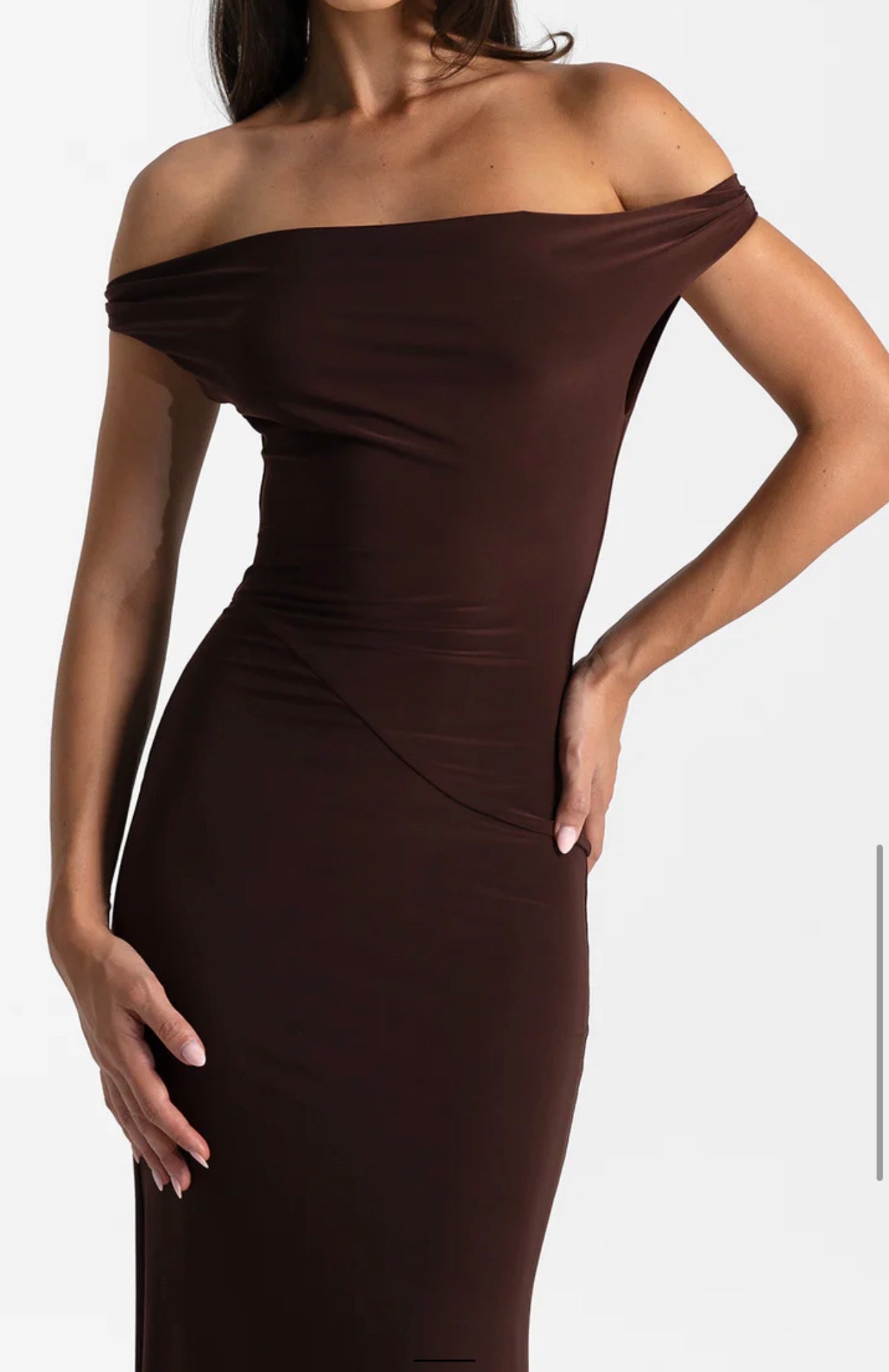 Natalie Rolt Bettina Gown Espresso