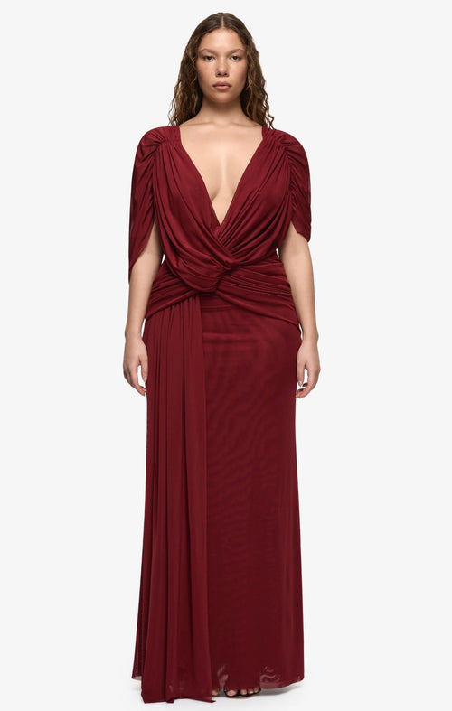 Bec & Bridge Arianna Drape Maxi Dress