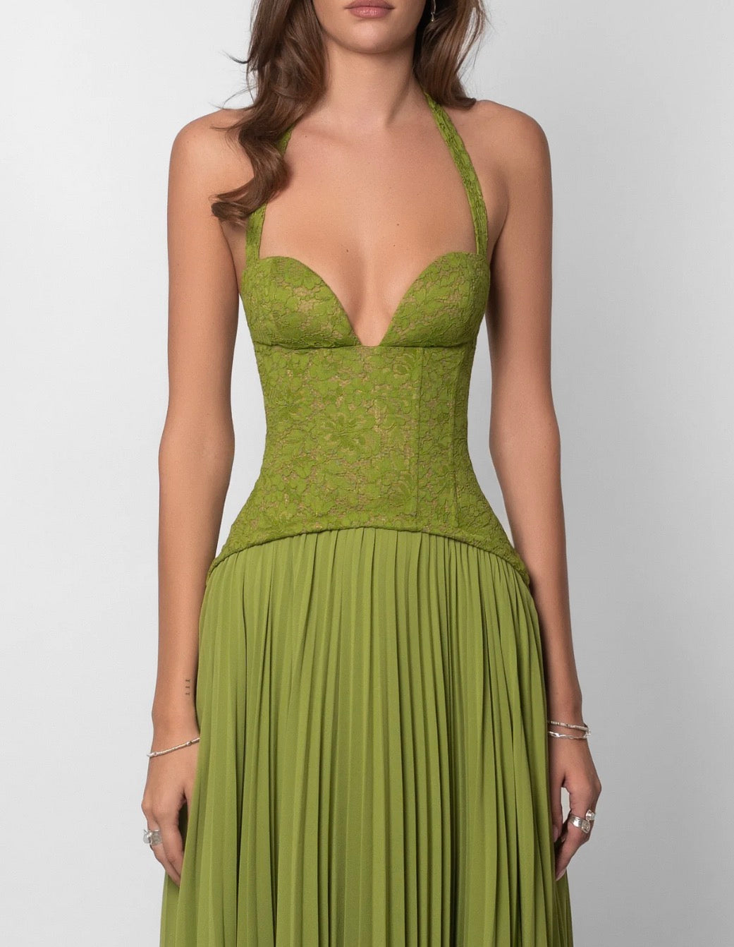 Fenity Gaia Dress Green