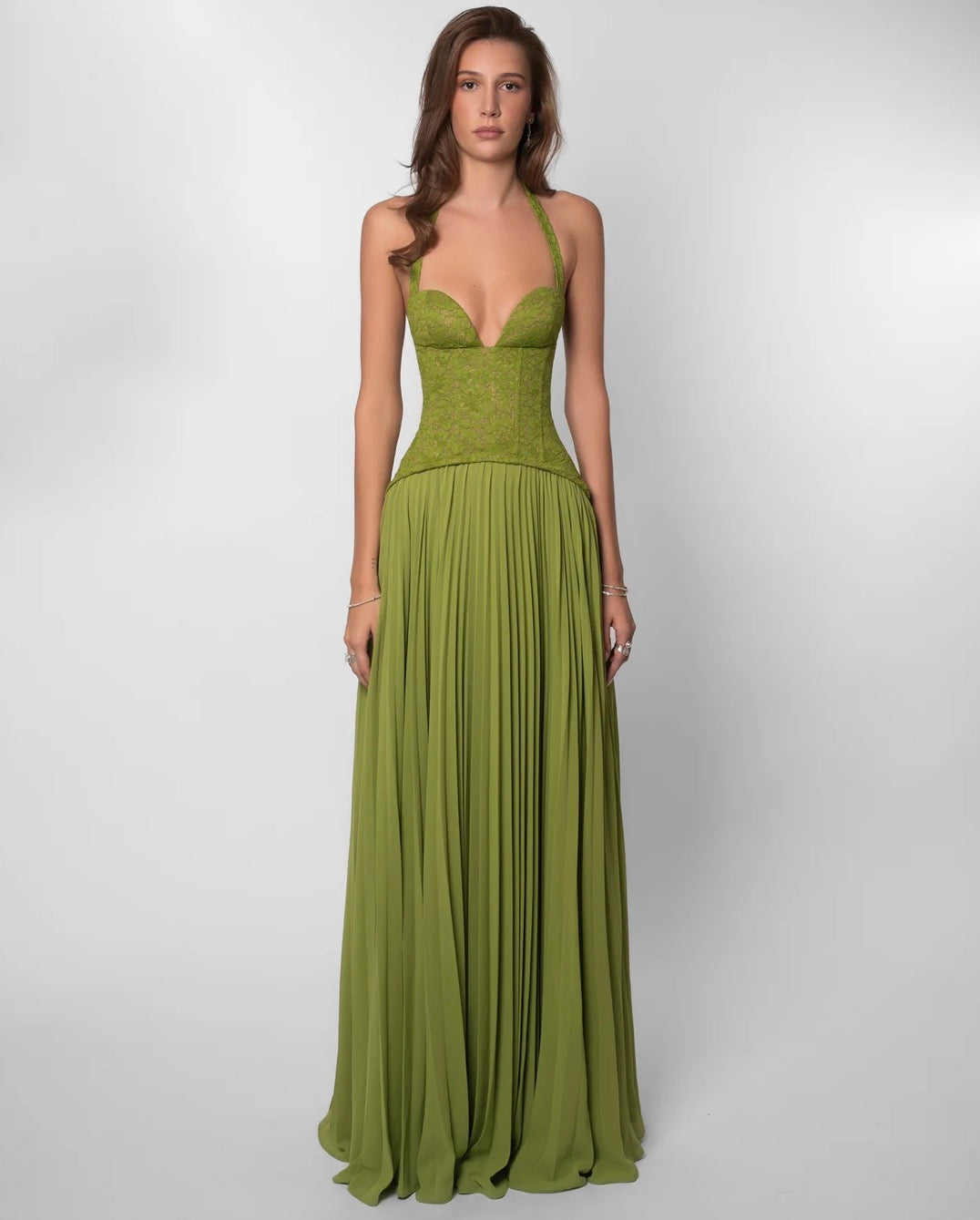 Fenity Gaia Dress Green