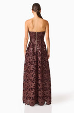 Elliatt Novelle Sweetheart Maxi Dress Chocolate Brown