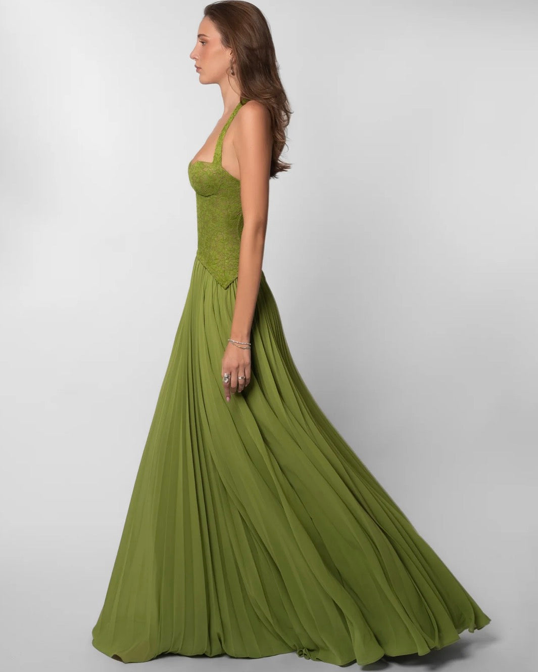 Fenity Gaia Dress Green