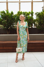Zimmermann High Tide Frill Midi Dress