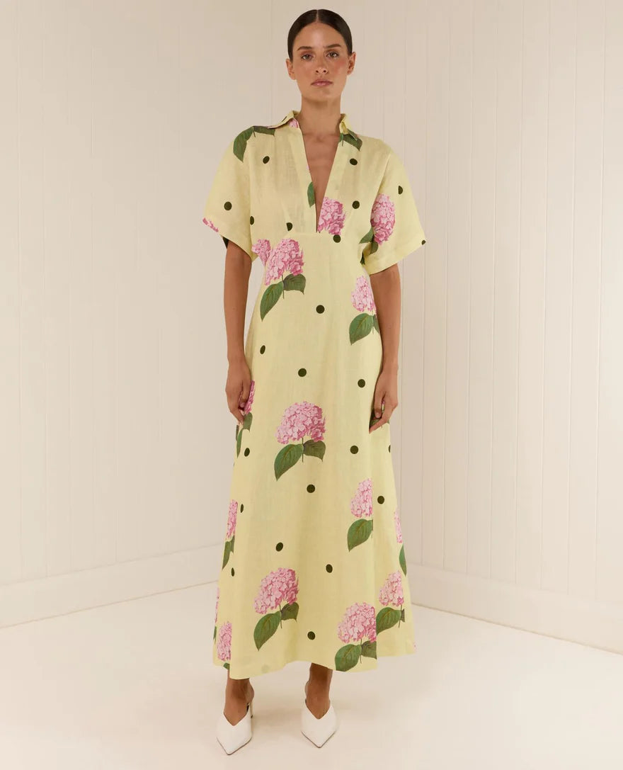 Palm Noosa Jasmine Dress Portofino Polka Dot