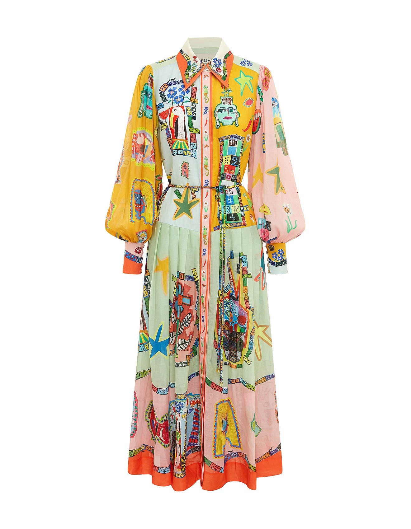 Alemais Players Shirtdress