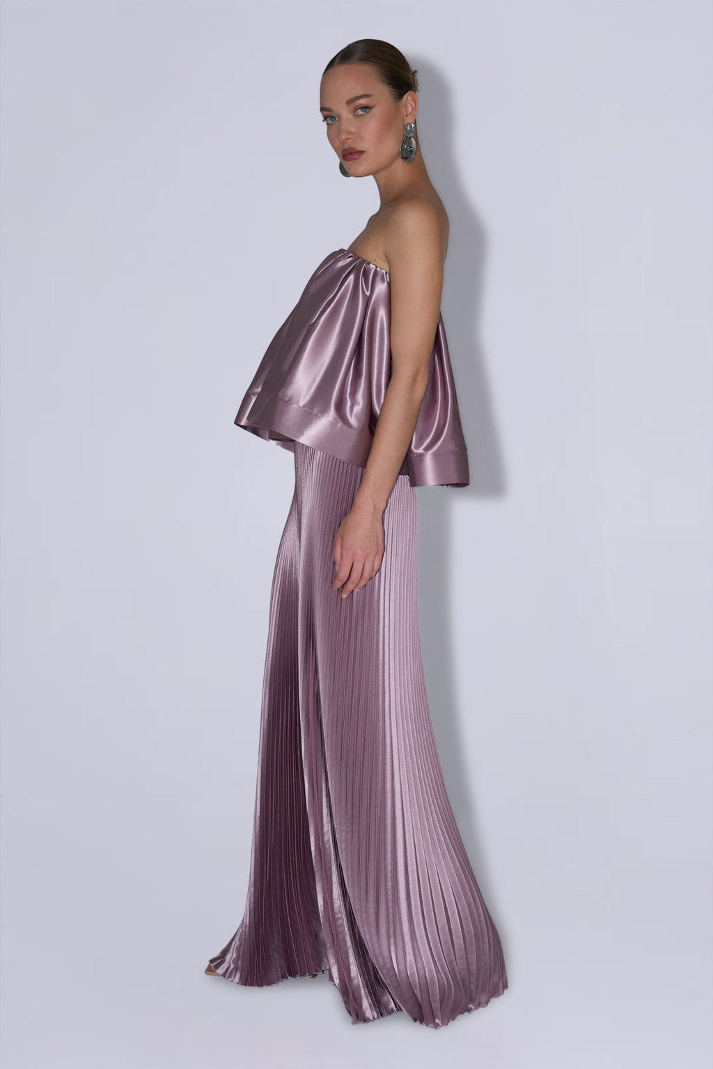 Lidee Breeanna top & Gala Skirt Set Rosewood