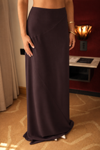 JAFRIE BY R Juliette Top & Skirt Mocha