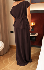 JAFRIE BY R Juliette Top & Skirt Mocha