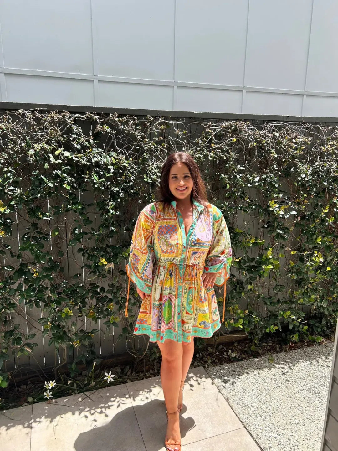 Alemais Holiday Go To Mini Dress Multi