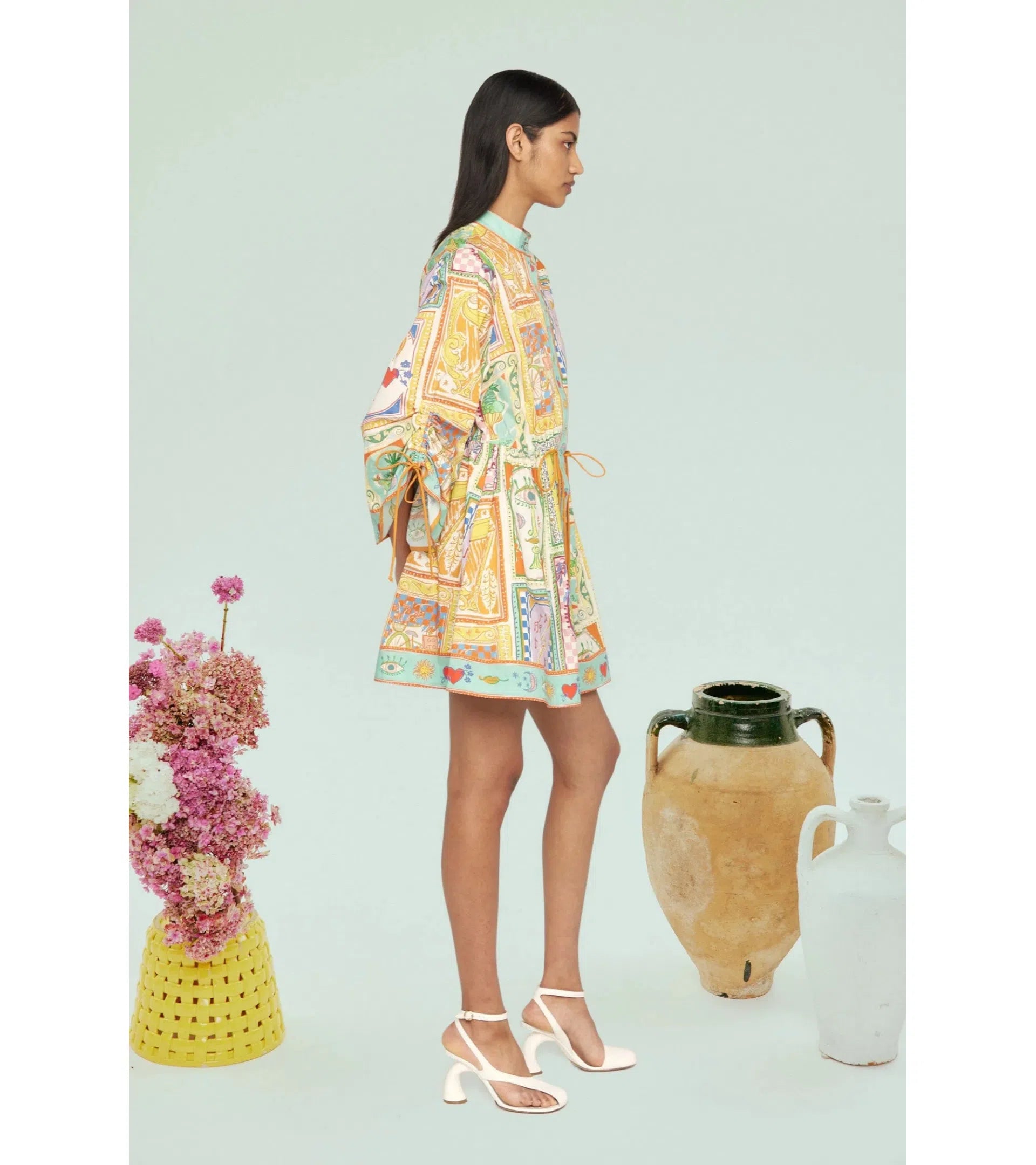 Alemais Holiday Go To Mini Dress Multi