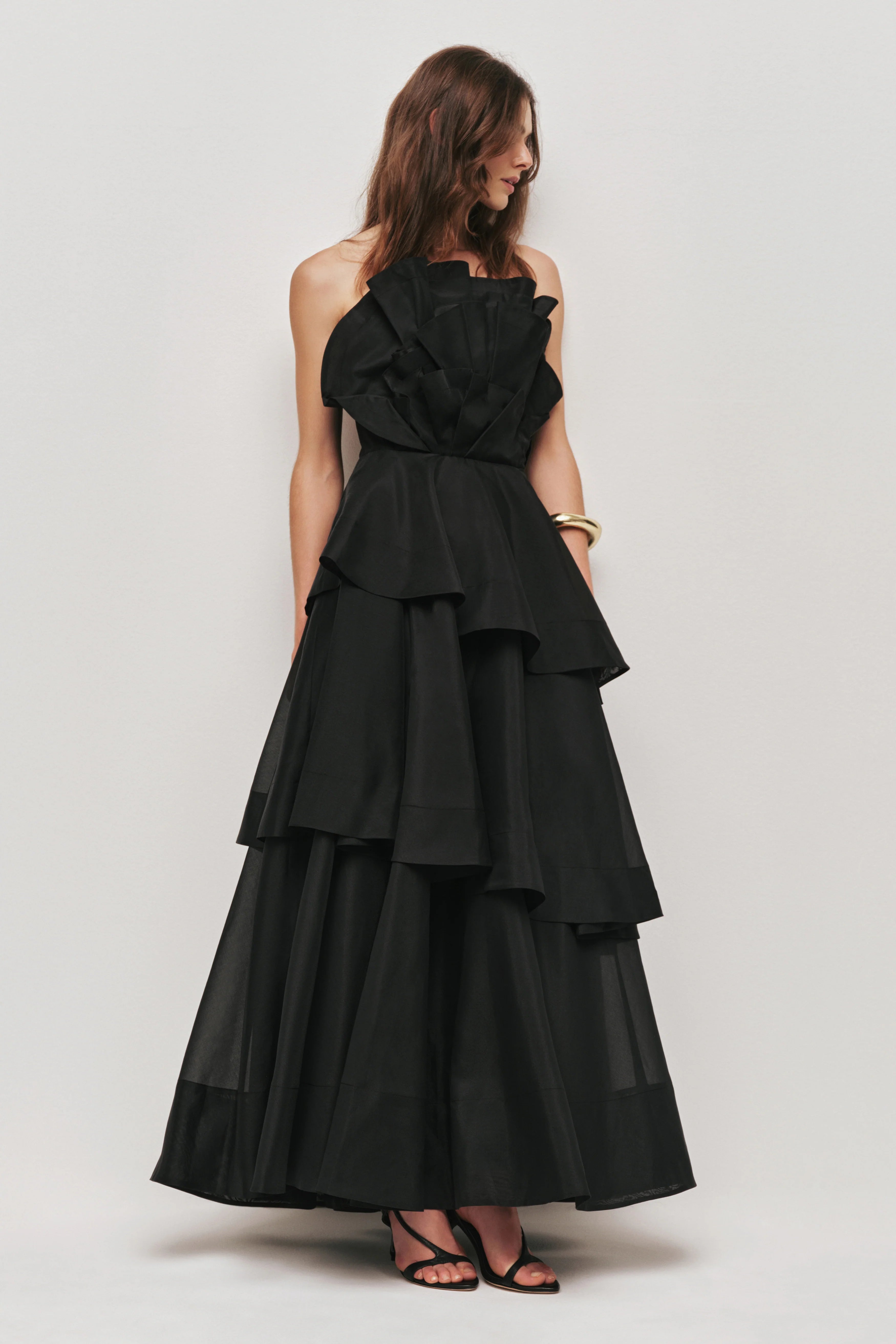 Aje Selestia Gown Black