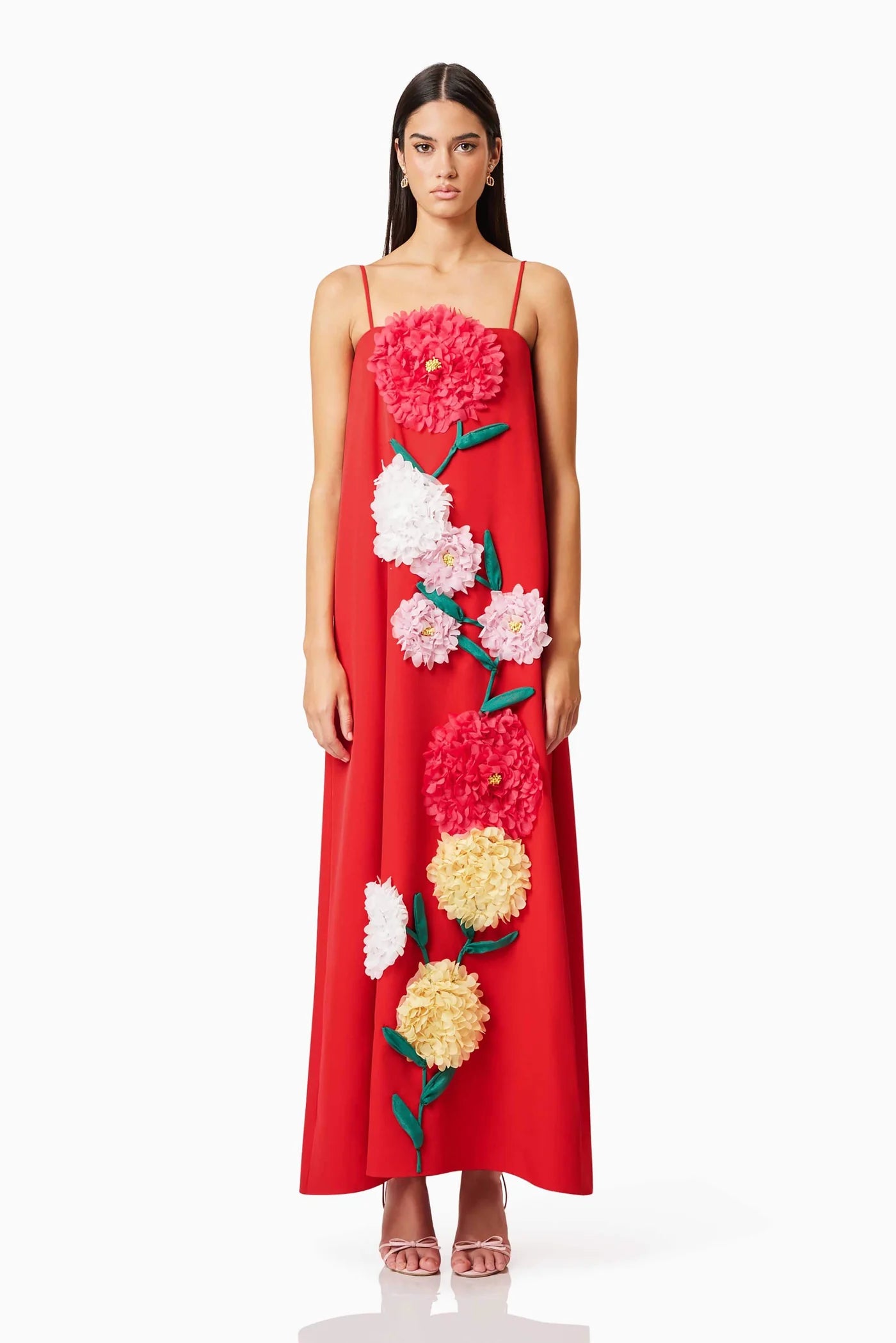 Elliatt Buttercup Embroidered Maxi