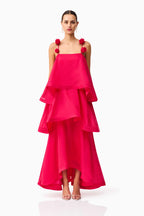Elliatt Thalia Tiered Gown Pink